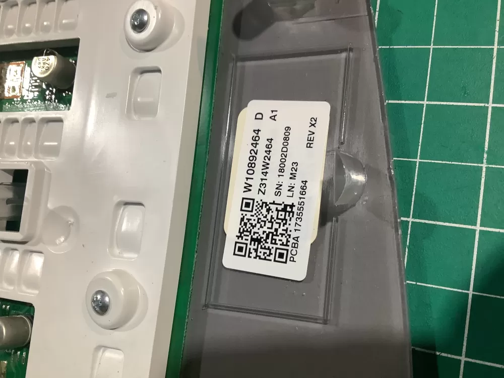Whirlpool W10903218 PS11769554 Washer Control Board Panel AZ143930 | NRV570