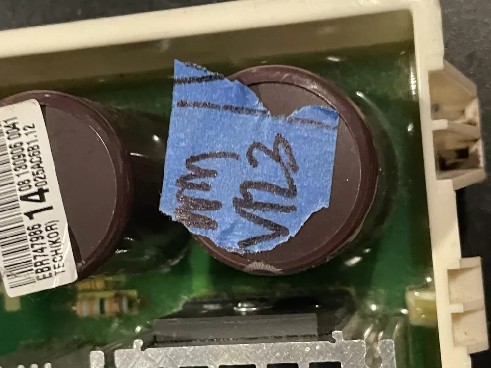 LG EBR78263904 EAX61336625 Washer Control Board AZ26552 | WMV123