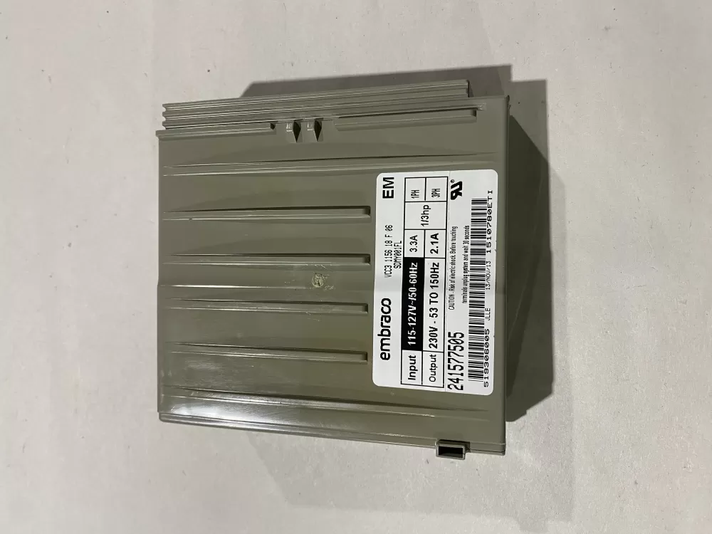Frigidaire  Electrolux  Kenmore 241577505  AP4393275  1512577  7241577505  AH2361242  EA2361242  PS2361242 Refrigerator Inverter Control Board