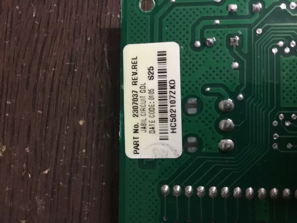 KitchenAid WP2307037 Refrigerator Temperature Control Board AZ23423 | NR125