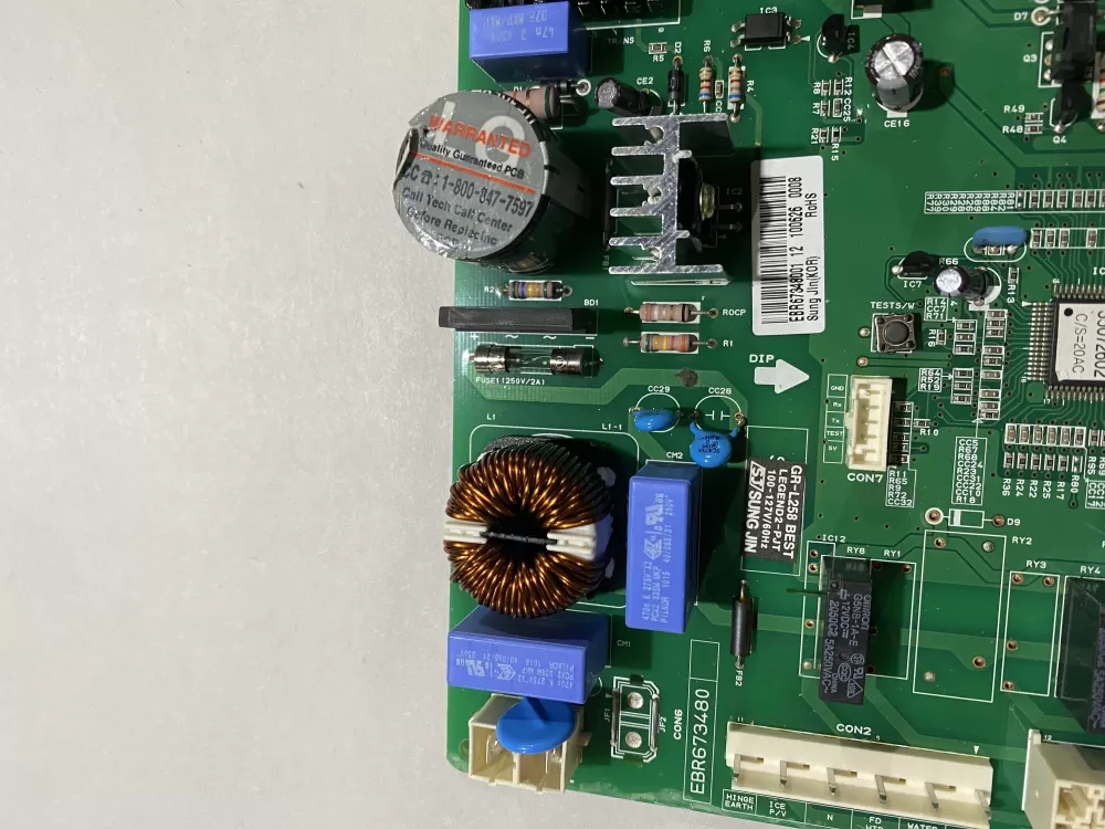 LG EBR67348001 Refrigerator Control Board AZ183920 | BK2716