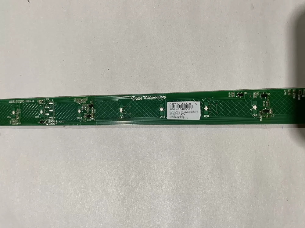 Kenmore W10457015 Dishwasher Control Board Panel AZ140988 | BKV748
