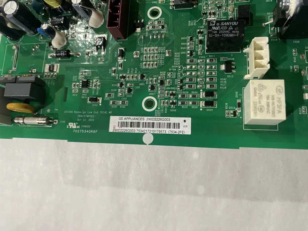 GE WH22X32357 290D2226G003 WH18X28174 Washer Control Board AZ194392 | BK564