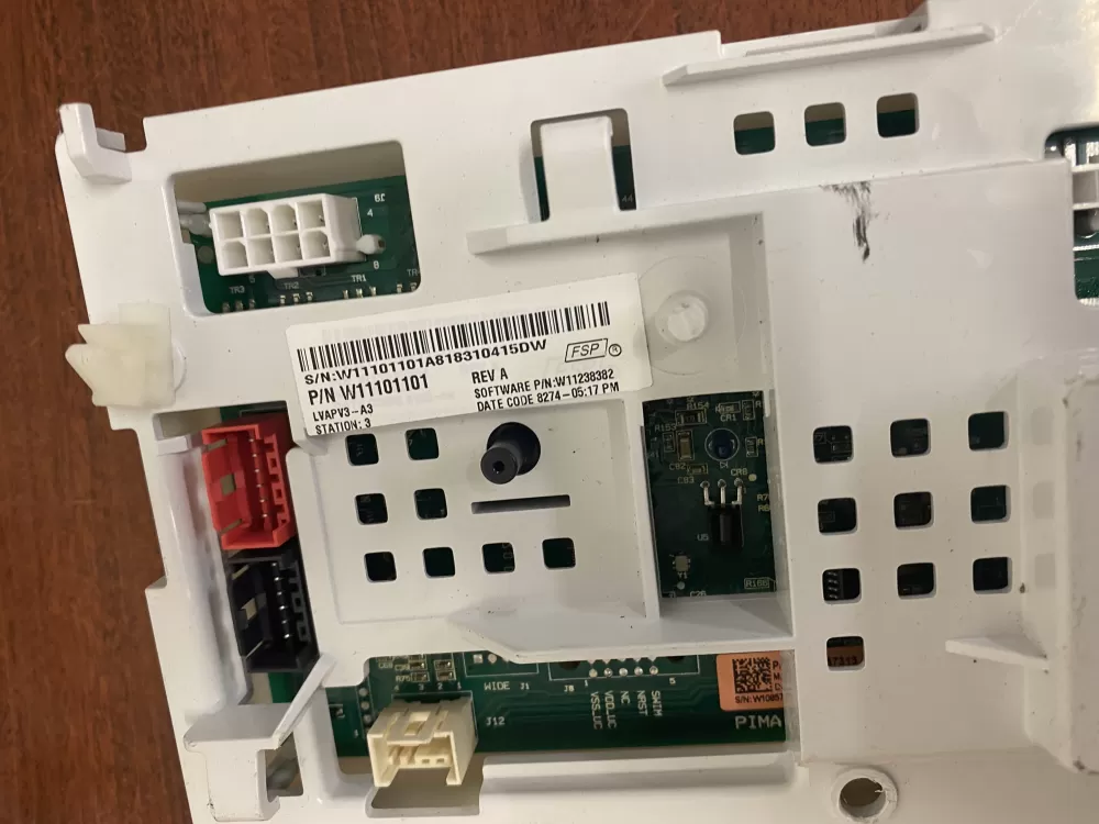 Whirlpool AP6285268 W11101101 W11170319 Washer Control Board AZ40817 | BK1711