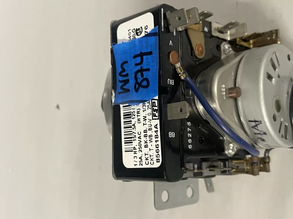 Whirlpool 8566184A 8566184 WP8566184 Dryer Timer AZ232373 | Wm874