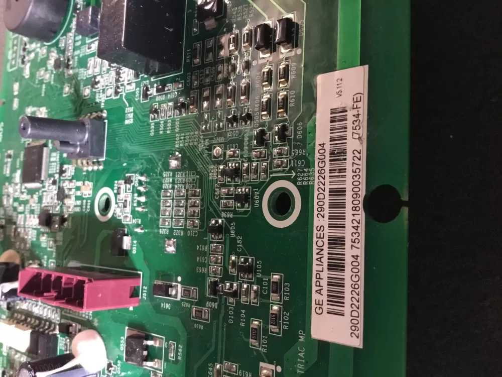 GE WH22X36498 290D2226G004 Washer Control Board AZ105931 | NR429