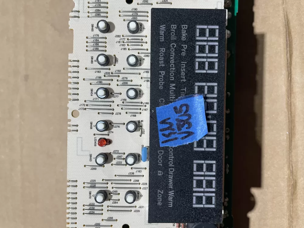 Genuine GE Range Oven  Control Board # WB27X20959 WB07X21417 AZ79815 | KMV305