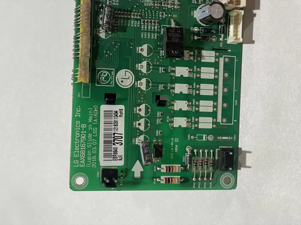 LG EBR86433707 Range Control Board Pcb AZ182667 | KM2687