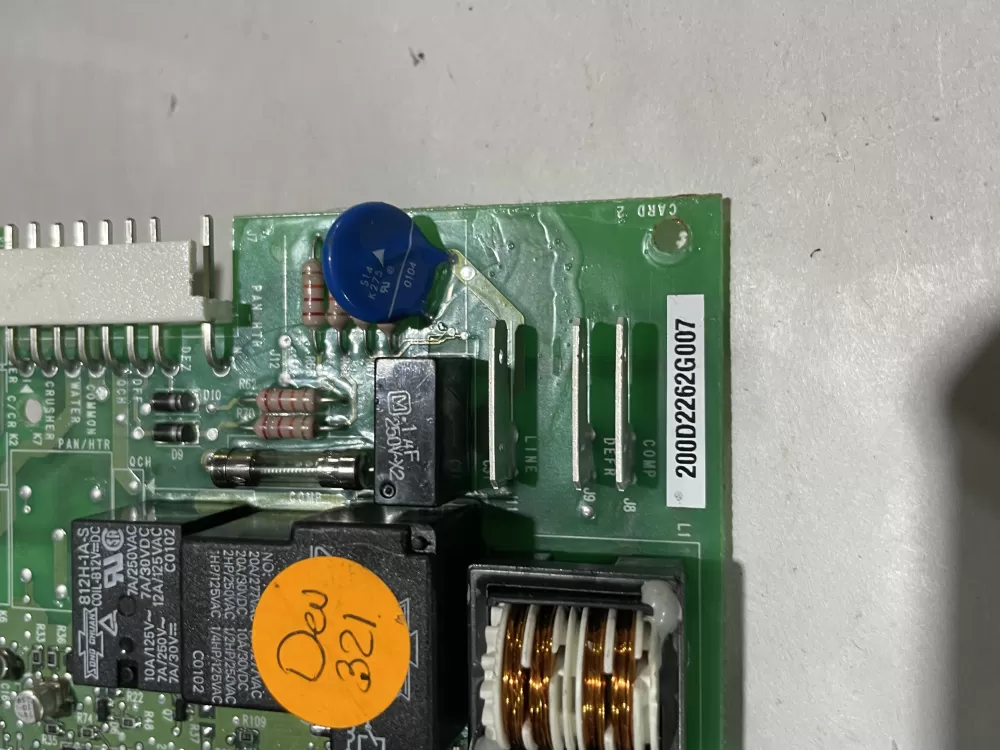 GE 200D2262G007 EBX1005G01 Refrigerator Control Board AZ152257 | Wm875
