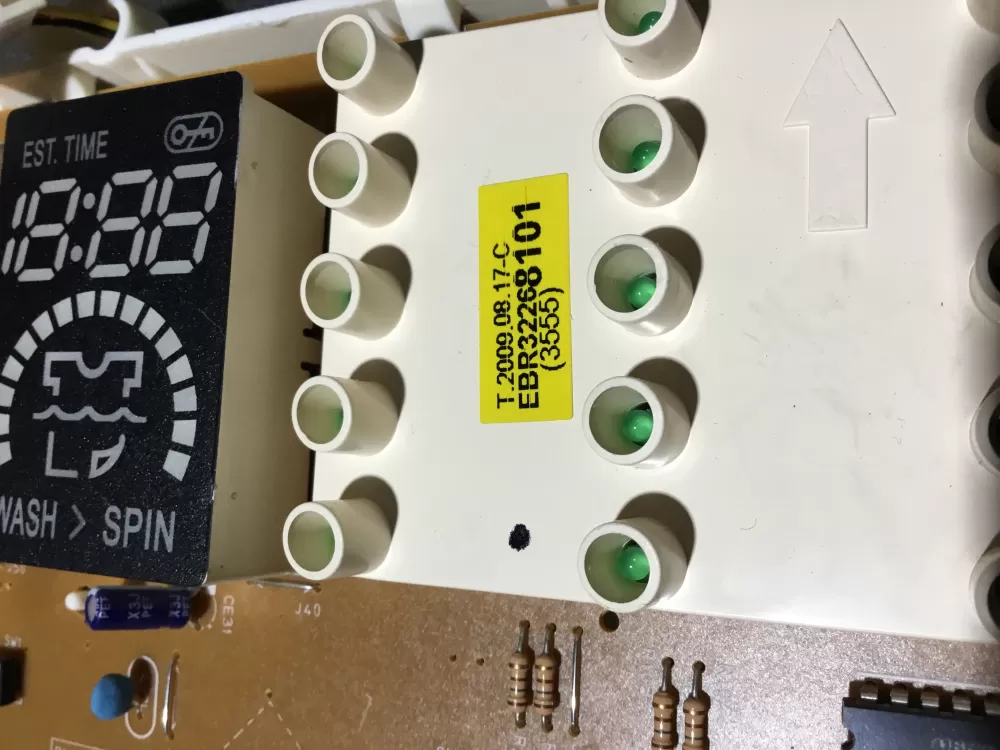 LG EAX32221201 EBR32268101 Washer Control Board AZ77951 | NRV610