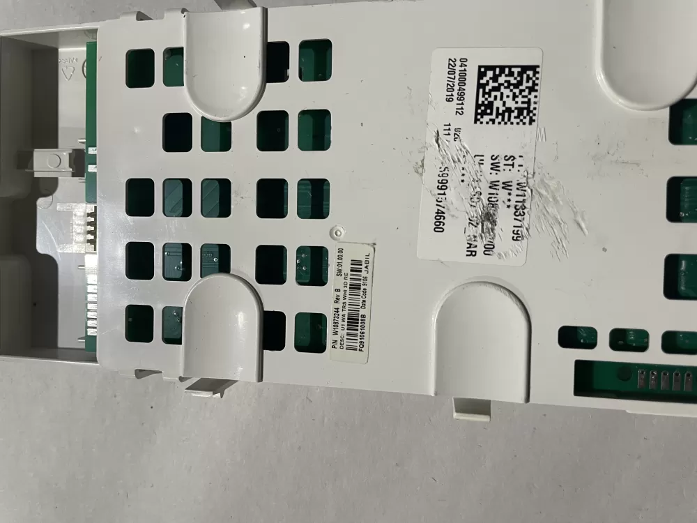 Whirlpool W10873244 Washer Control Panel AZ195202 | KM61