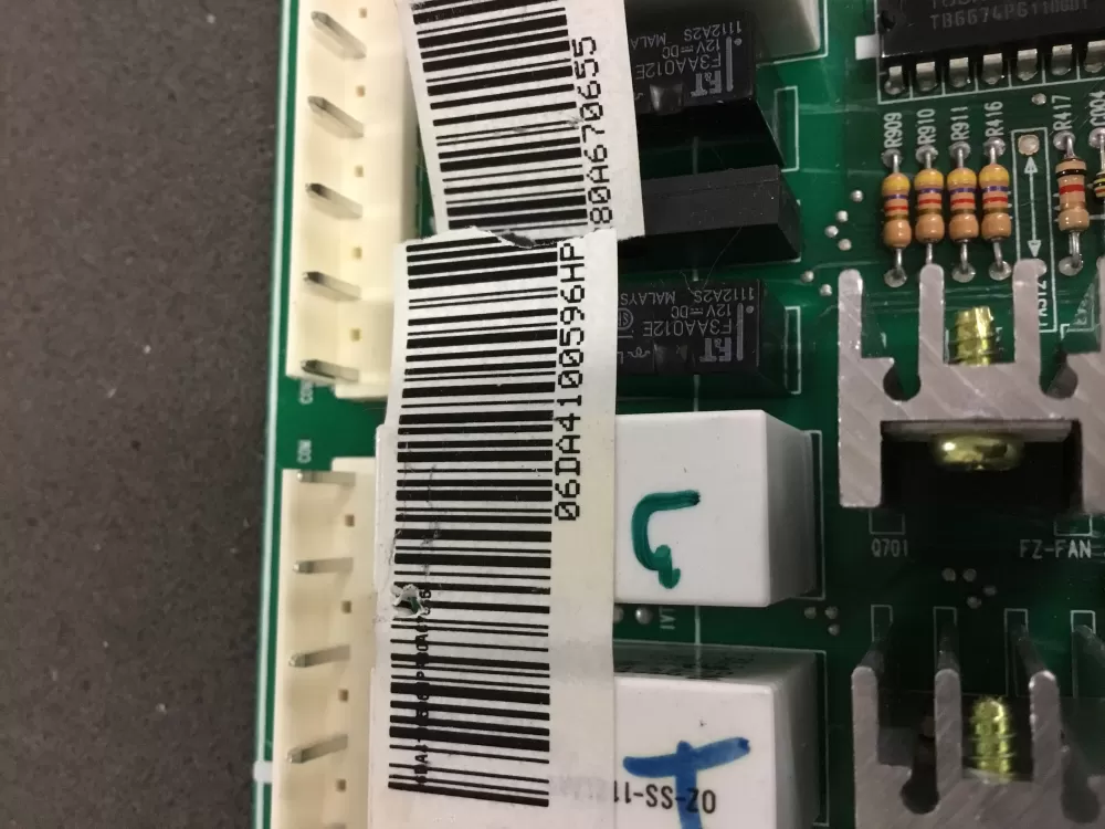 Samsung DA41-00596H Refrigerator Control Board