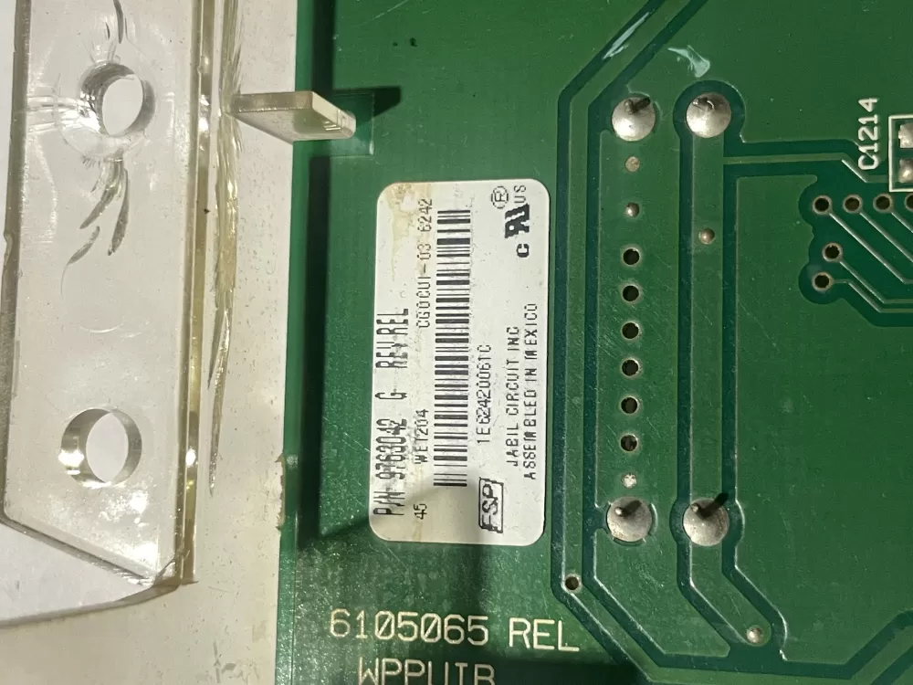Whirlpool Range Control board 9763042 AZ229392 | Wm1784