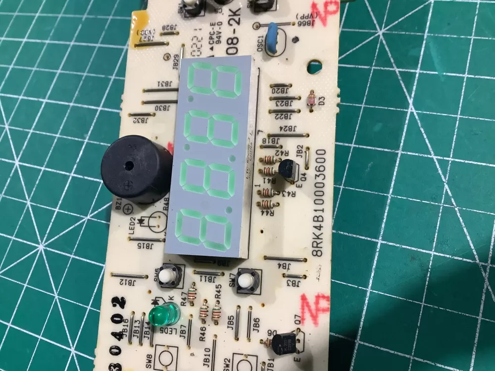 GE 8RK4B10003600 T08 2K Microwave Control Board Switch AZ145600 | NR2439