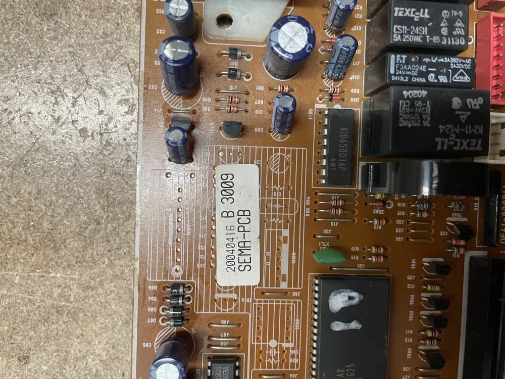 Samsung GE WB27X10508 DE41-00081A Microwave Control Board AZ12550 | KM1613