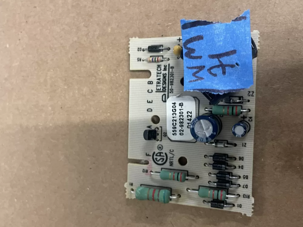 GE WE04X10103 559C213G05 Dryer Control Board AZ83027 | Wm71