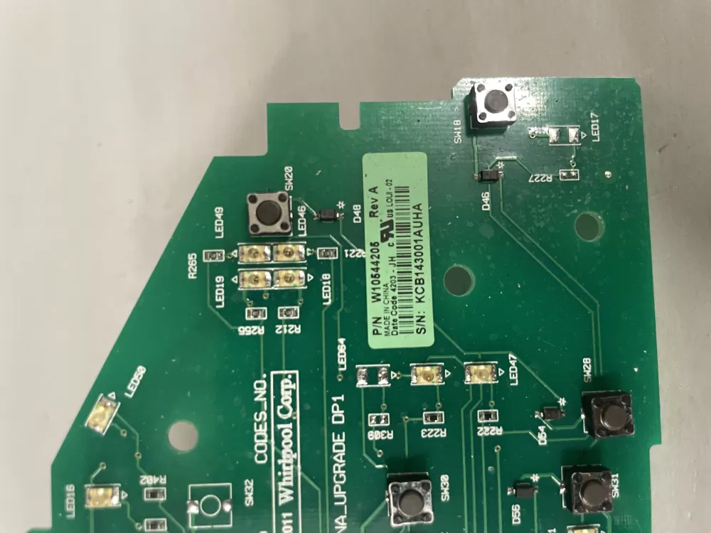 Whirlpool W10544205 WPW10536854 W10536854 Washer Control Board AZ224795 | Wm2635
