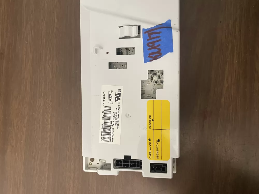 Whirlpool W11114483 Refrigerator Control Board AZ101255 | KM917