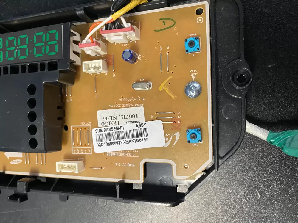 Samsung DC94 00003Y Dryer Interface Control User Board AZ18602 | BKV264