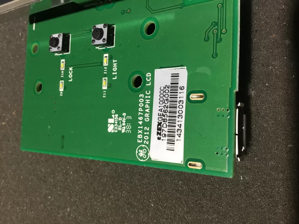 WHIRLPOOL GE 197D8562G002 GRAPHIC CARD LCD AZ76613 | NR2055