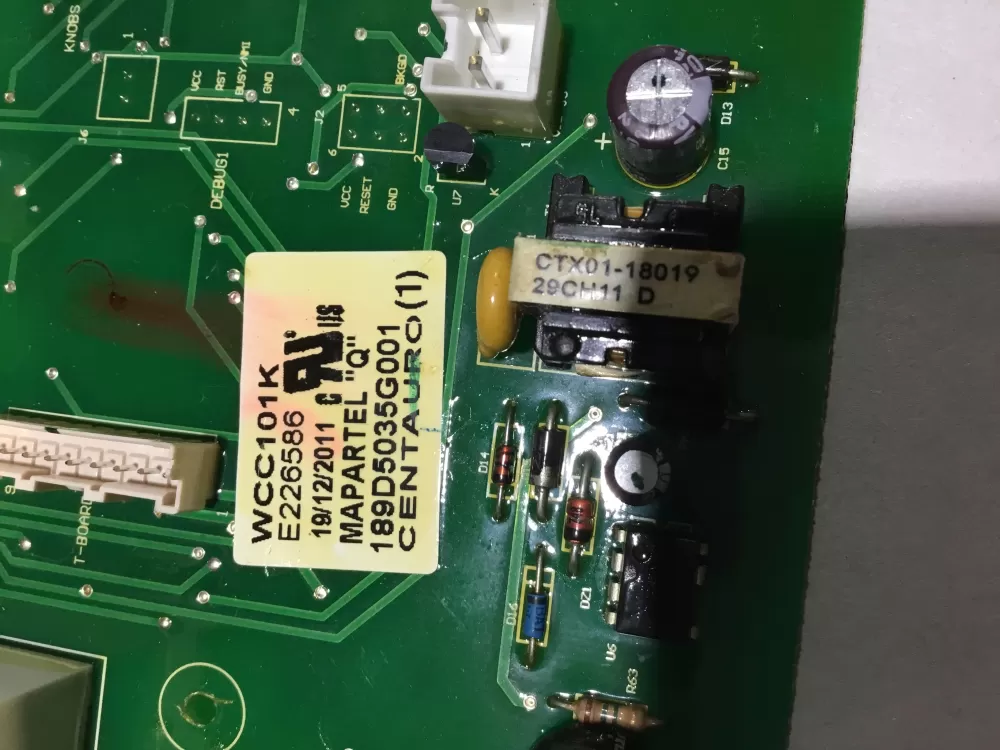GE Kenmore WH12X20274 E226586 Washer Control Board AZ99493 | BG86