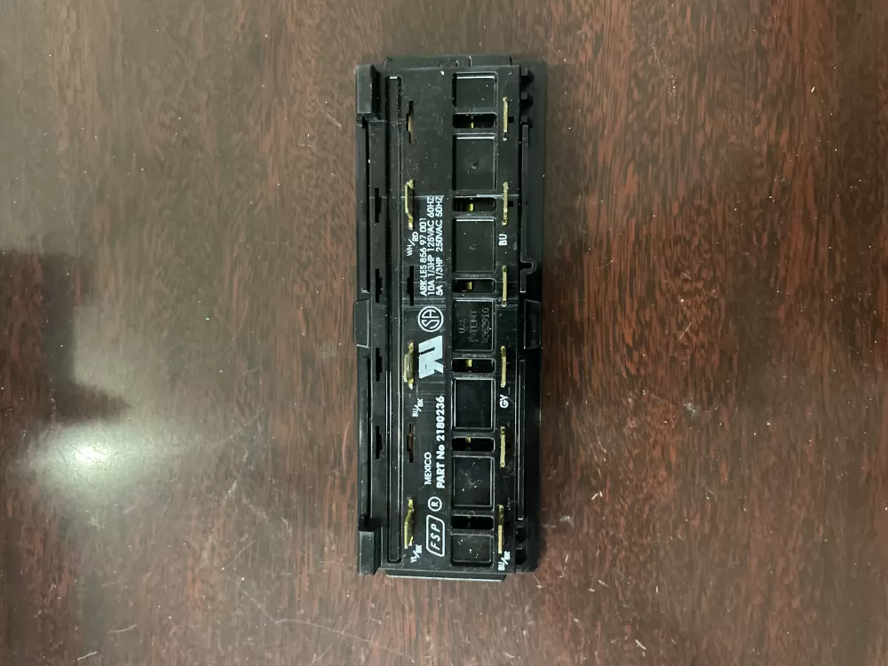 Whirlpool  Maytag  KitchenAid  Kenmore AP6005966 2180236 WP2180236 PS11739028 Refrigerator Control Board Dispenser Switch