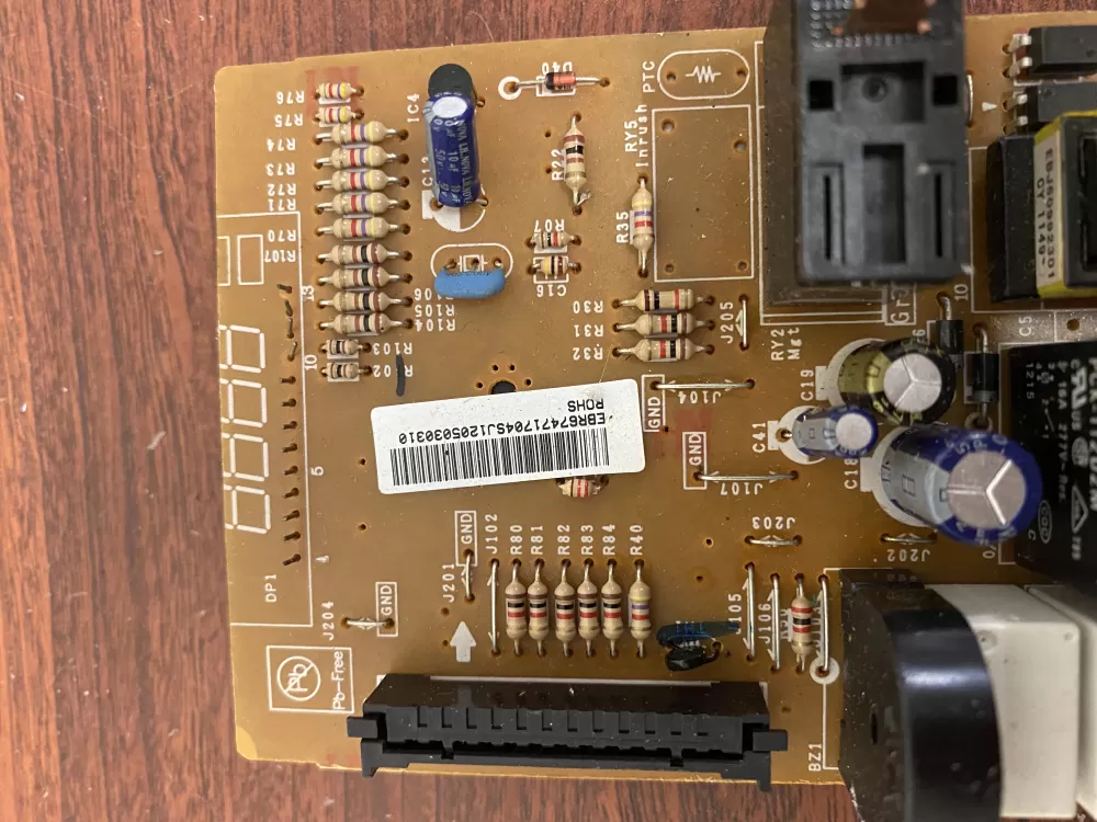 LG EBR67471704 Microwave Control Board AZ37861 | BK1267