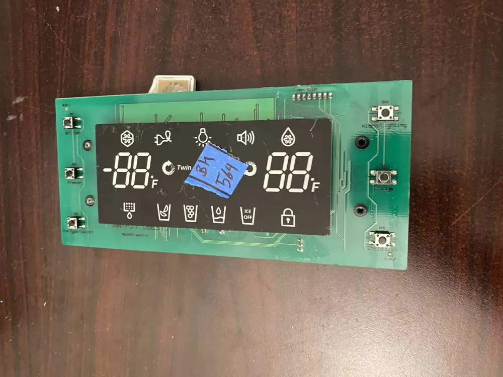 Samsung DA41-00463C Refrigerator Dispenser UI Control Board AZ39643 | BK564