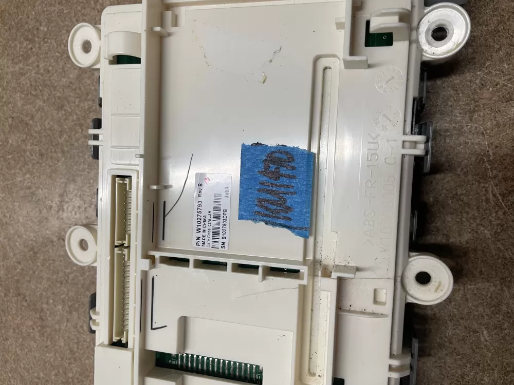 Maytag Whirlpool W10275793 Washer Interface Board AZ3585 | KM1470
