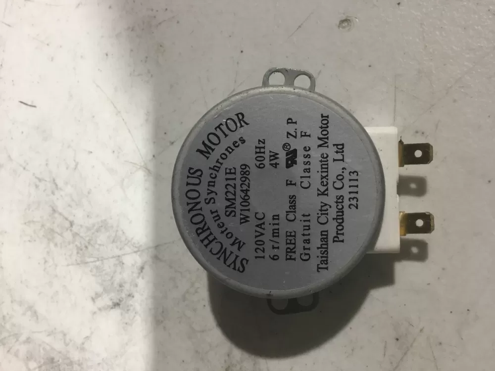 Maytag W10642989 Microwave Turntable Motor AZ87477 | Sl100