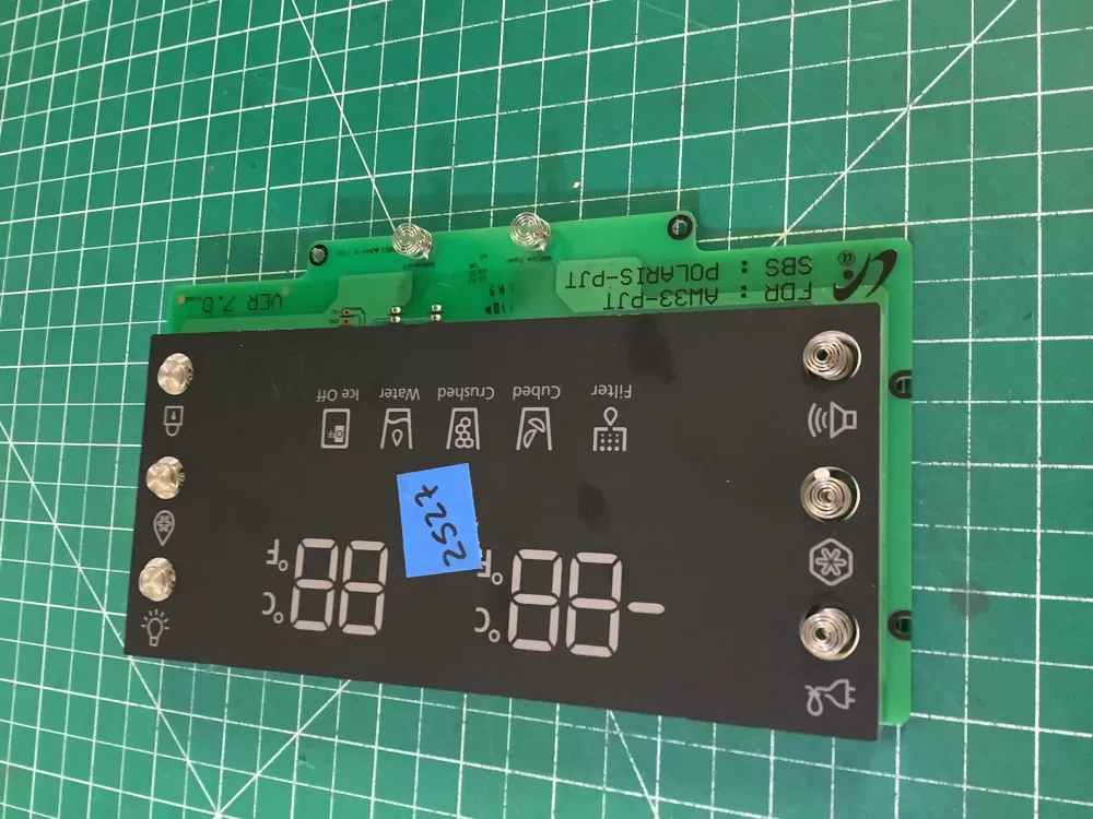 Samsung DA92 00153A Refrigerator Control Board AZ189452 | NR2527