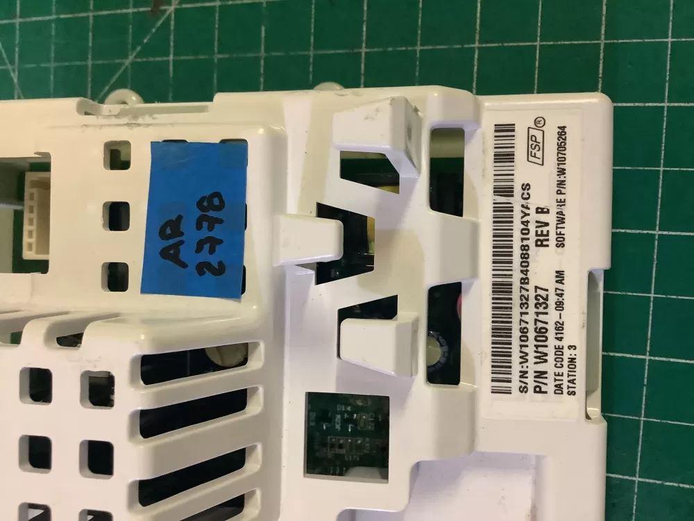 Whirlpool W10671327 W10671327 Washer Control Board AZ199180 | AR2778