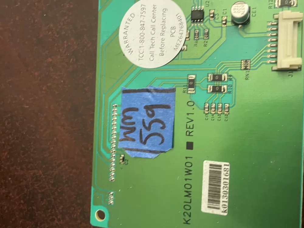 Jenn-Air MEZ64768401 Oven Range Display Control Board AZ93476 | Wm559
