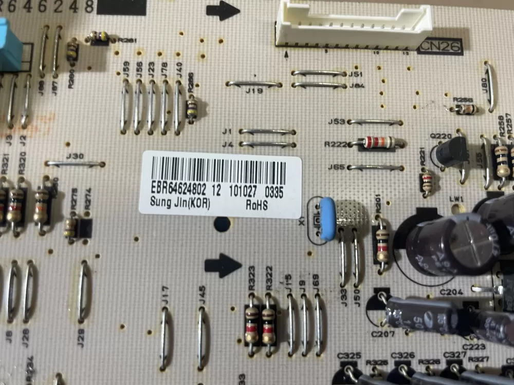 LG Main Pcb Power Control Board Assembly EBR64624802 AZ96086 | Wm1889