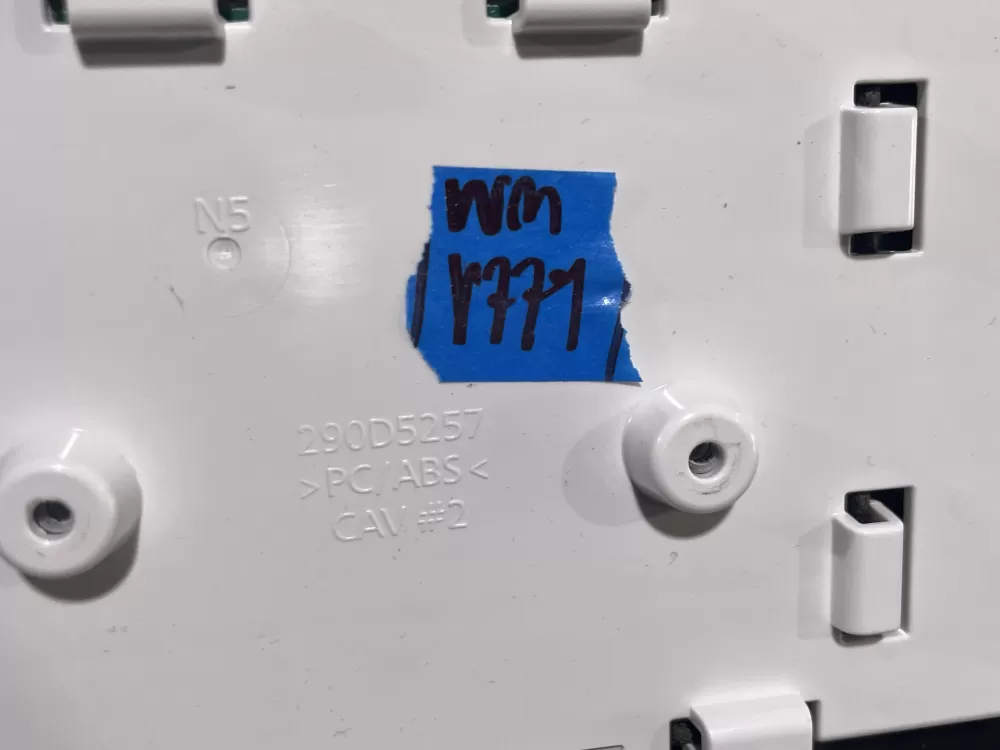 GE LG WH10X32875 290D5257 Washer Control Panel AZ151009 | Wmv779