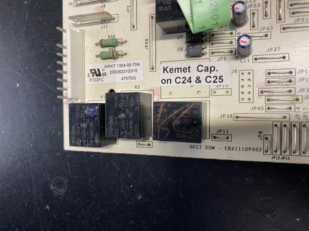 GE 200D2260G008 PD00074367 AP7188100 Refrigerator Control Board AZ21231 | BK626