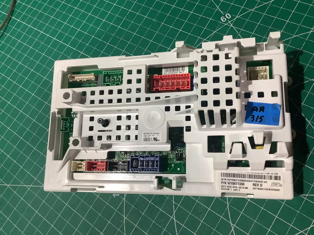 Maytag AP5949137 W10671330 PS9864698 Washer Control Board AZ190303 | AR315