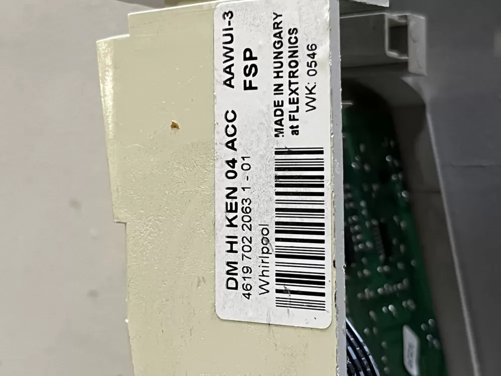 Whirlpool WP8182996 461970220631-01 Washer Control Board AZ42278 | V419