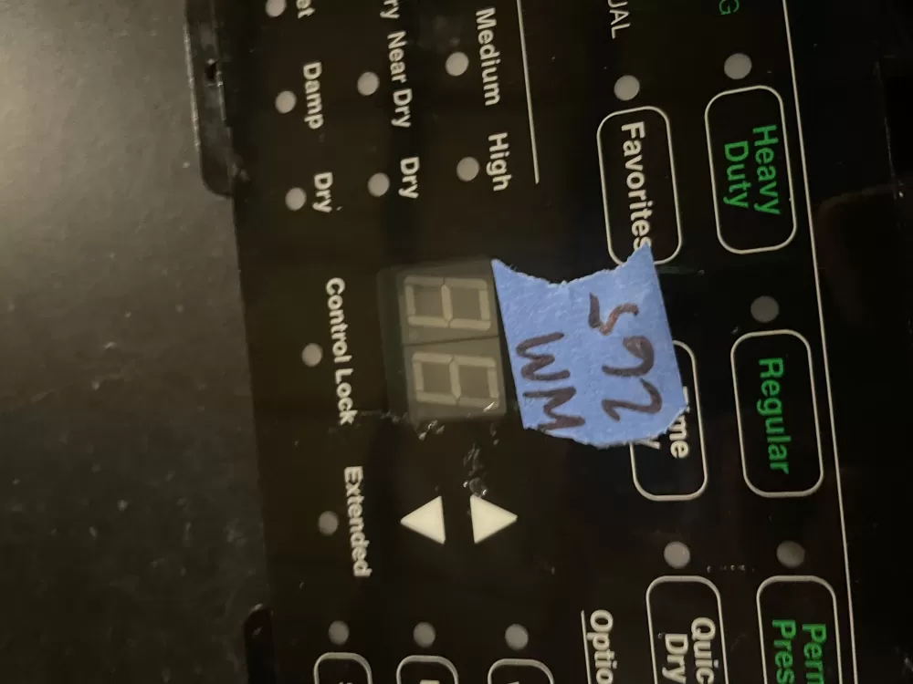 SpeedQueen D514567 Dryer Control Board AZ24948 | WM265