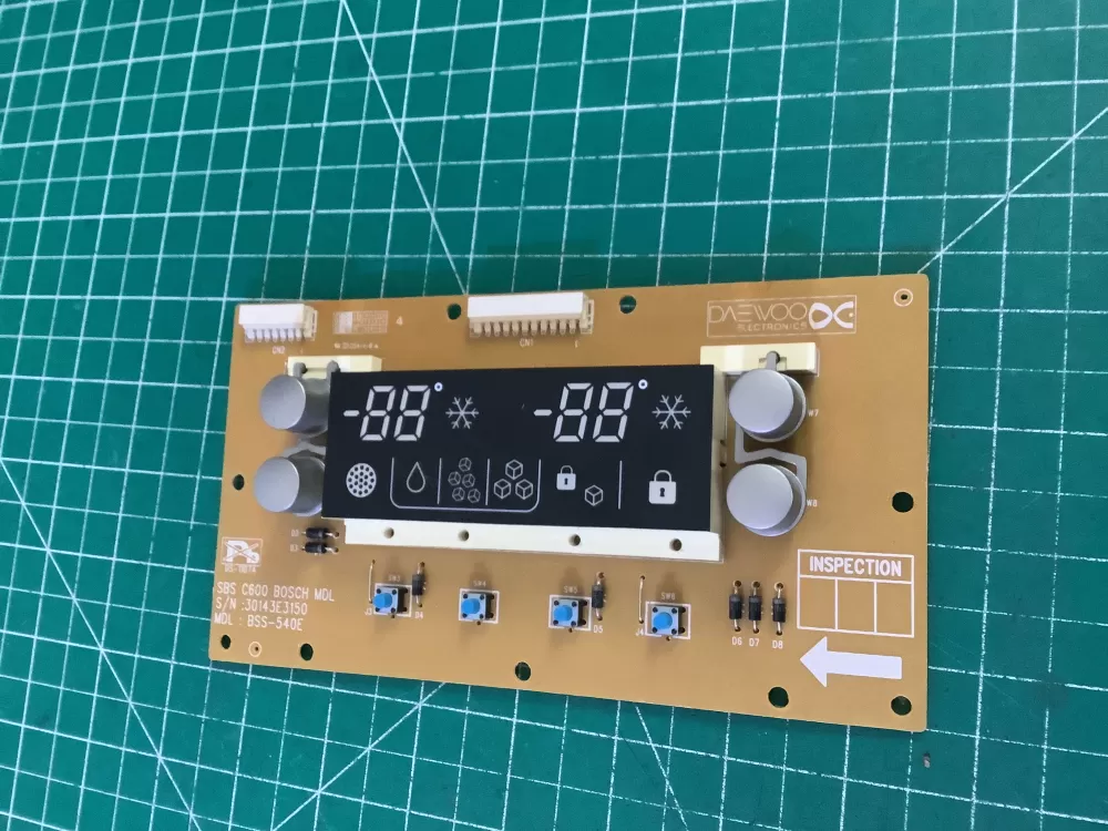 Bosch Refrigerator Control Board 30143E3150 BSS-540E AZ213465 | NR1411