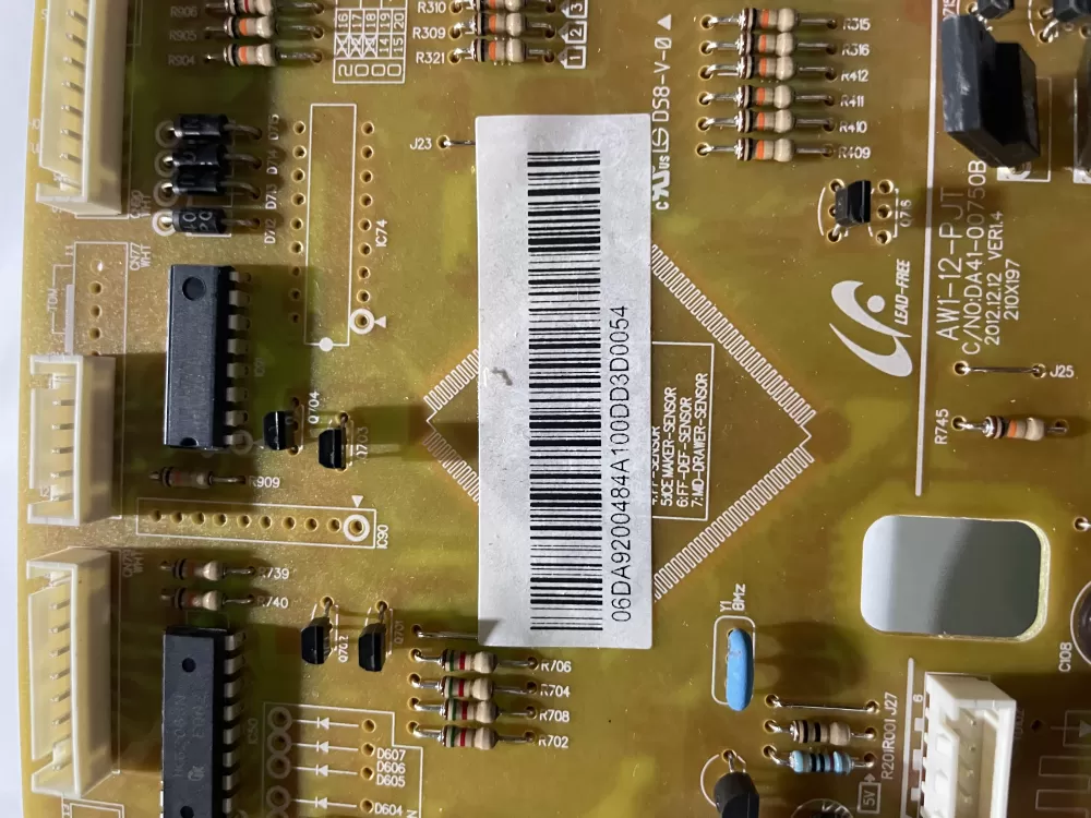 Samsung DA92 00484A DA9200484A Refrigerator Control Board AZ200675 | Wm284