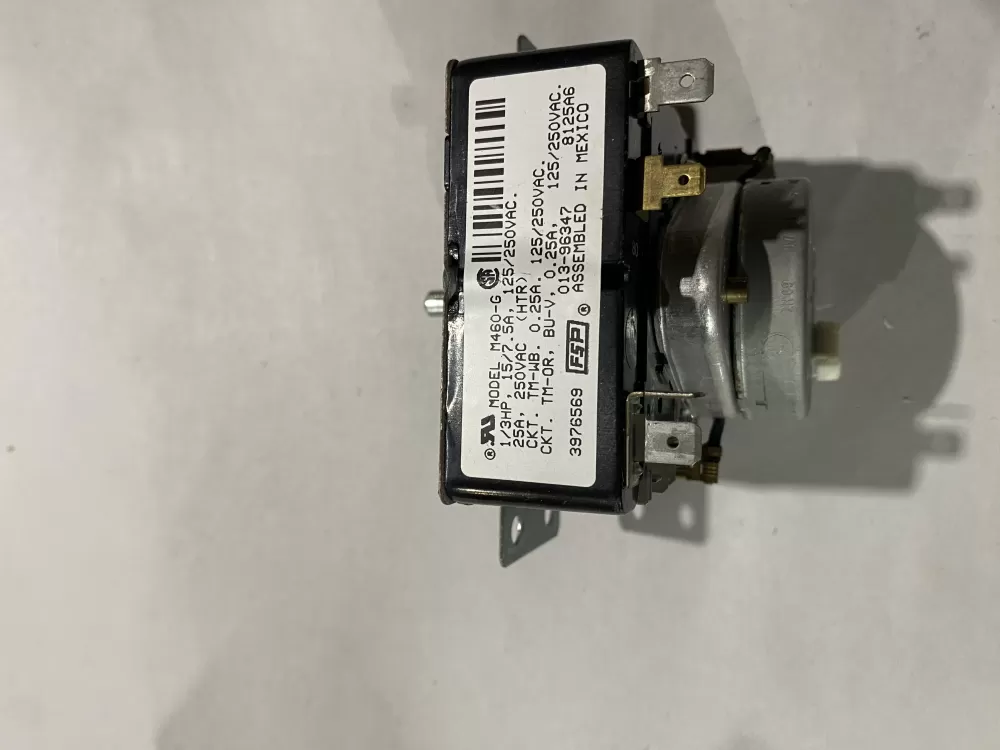 Whirlpool 3976569A 3976569 WP3976569 AP6009020 3393934 548368 PS11742162 Dryer Timer