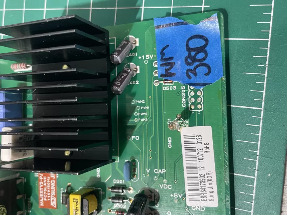 Kenmore LG EBR64173902 Refrigerator Electronic Control Board AZ192631 | Wm380