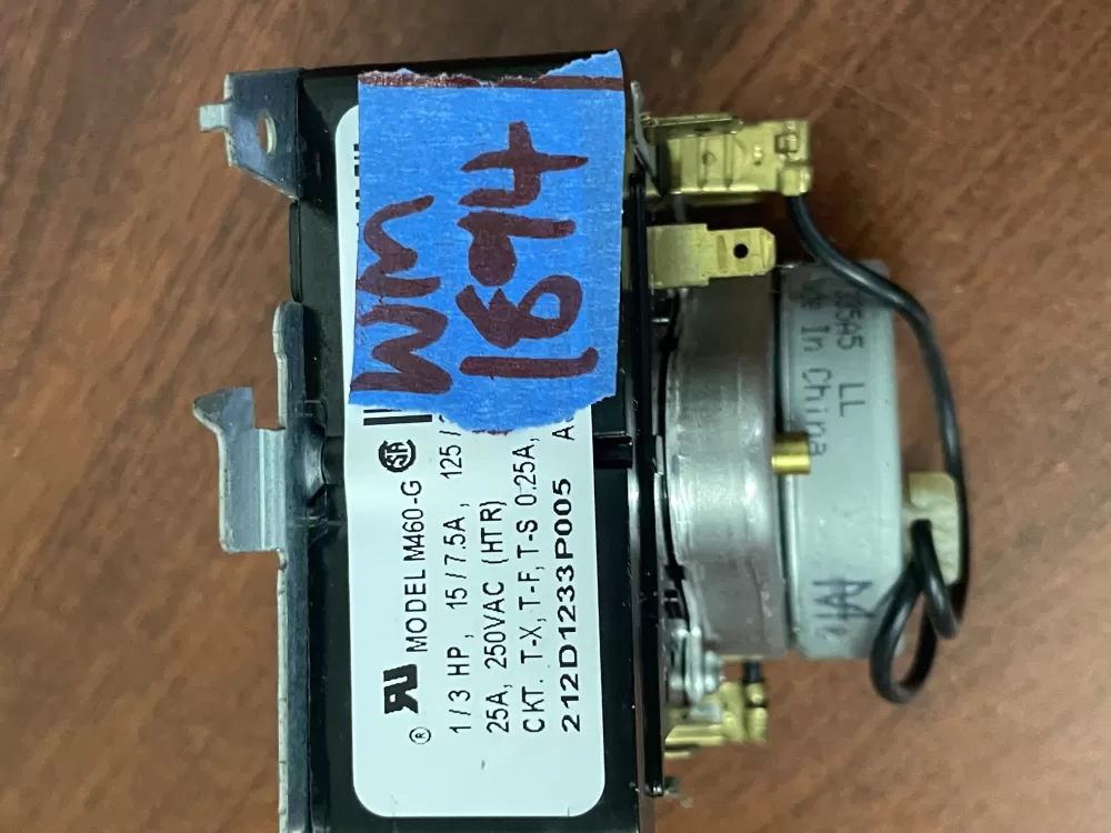 GE Hotpoint 212D1233P005 WE04X20415 WE4M357 WE4M355 Dryer Timer AZ52283 | Wm1894