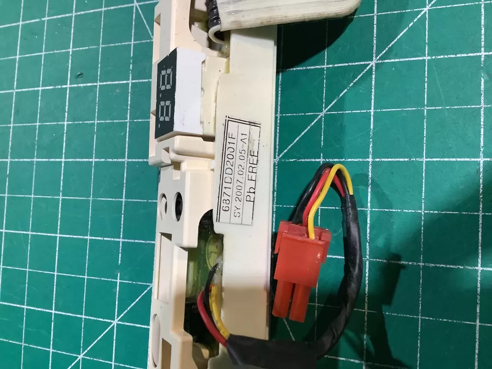 LG 6871DD2001L Dishwasher Display Control Board AZ161653 | NR166