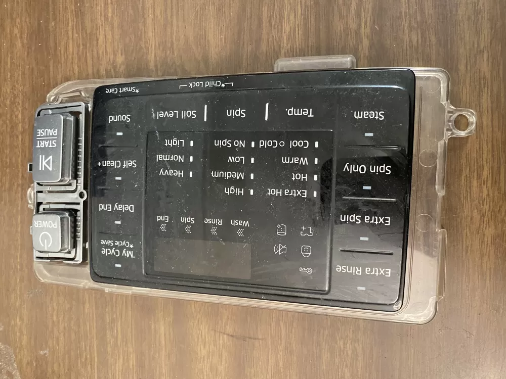 Samsung DC92-01607J DC94-06643A Dryer UI Control Board AZ30638 | BK306