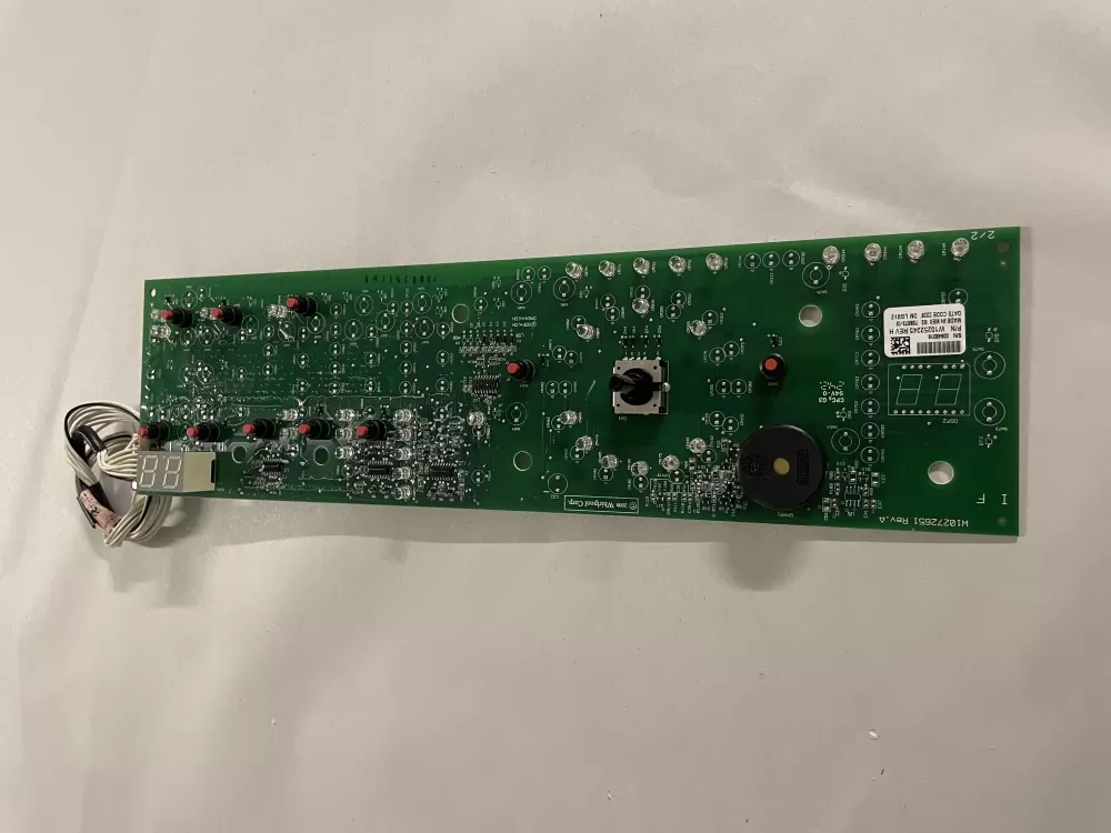 Whirlpool W10252245 Dryer Control Board