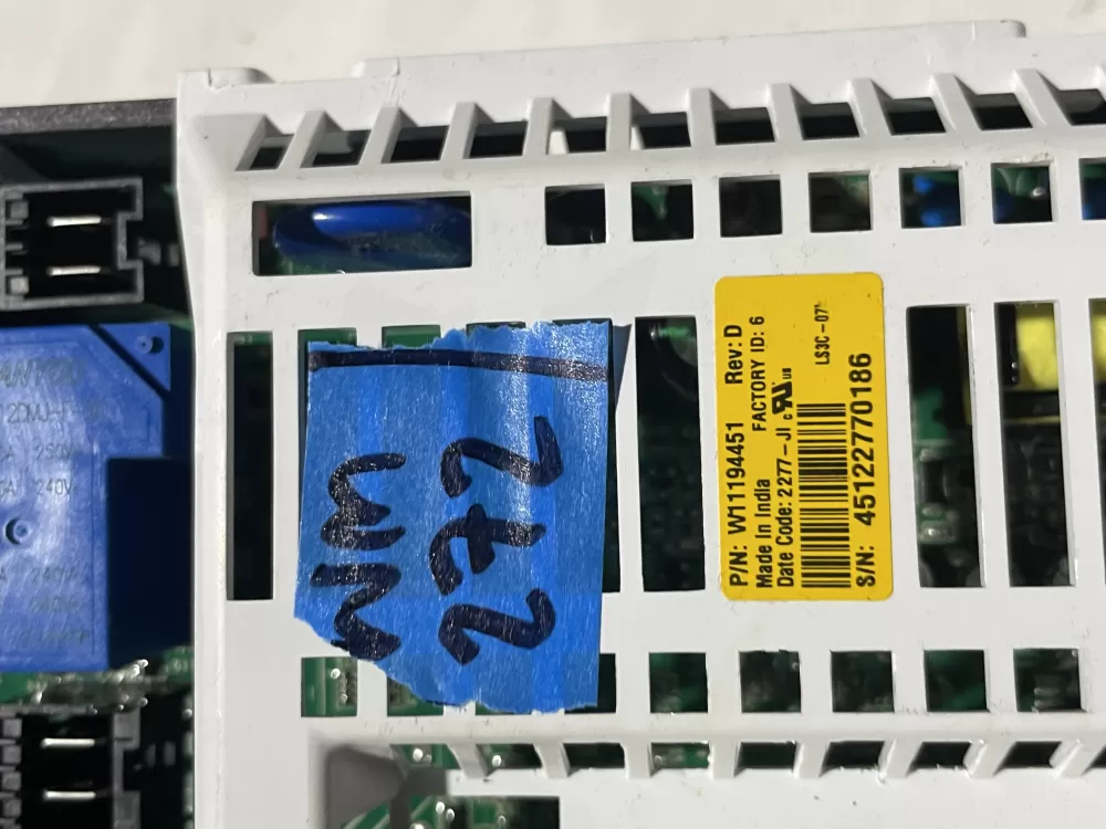 Whirlpool W11194451 Dryer Control Board AZ123677 | Wm272