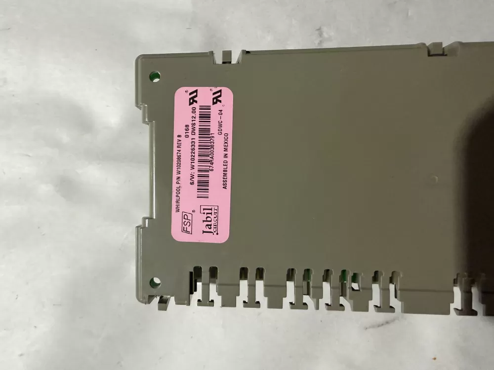 Whirlpool Maytag KitchenAid Kenmore Dishwasher Control Board AZ215436 | KM2466