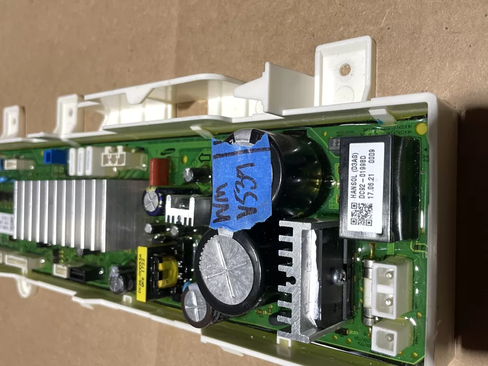 Samsung DC92 01998D Dc92 01625u Washer Control Board AZ72707 | Wmv539